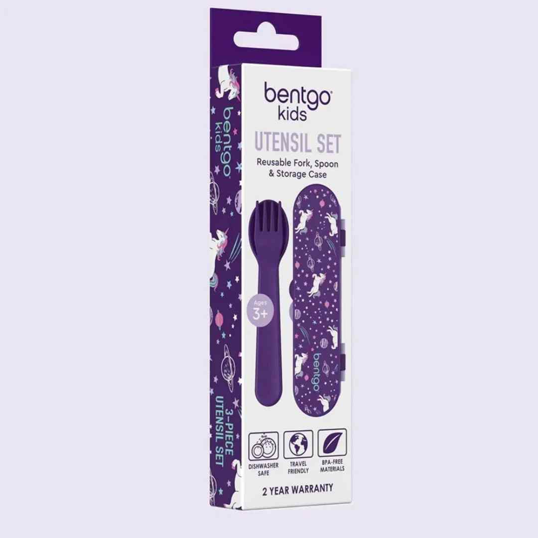 Set de cubiertos Bentgo Unicornio